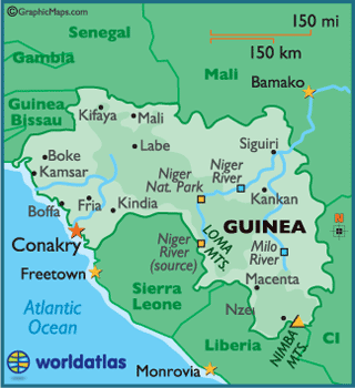 Bamako map
